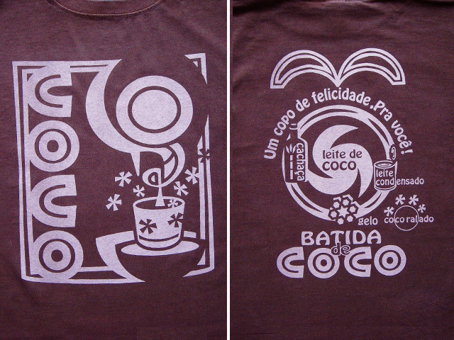 hinolismo迷えるTシャツBatida de cocoバチーダ・ヂ・ココ
