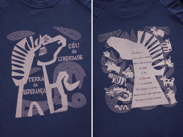 hinolismo-ヒノリズモ-迷えるTシャツ-愛と平和と自由と平等のCAVALO(馬)