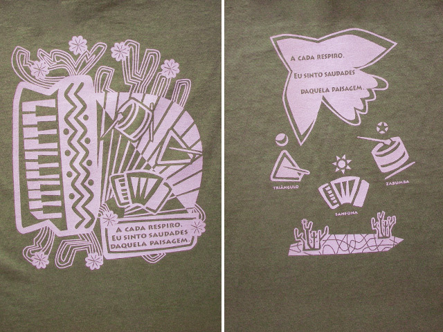 hinolismo迷えるTシャツNordeste(ノルデスチ)