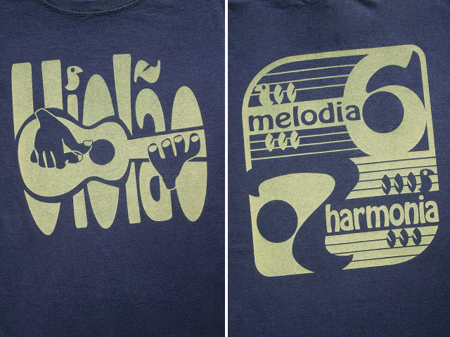 hinolismo迷えるTシャツViolao 6 e 7(ヴィオロン6弦と7弦)