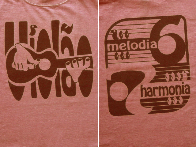 hinolismo迷えるTシャツViolao 6 e 7(ヴィオロン6弦と7弦)
